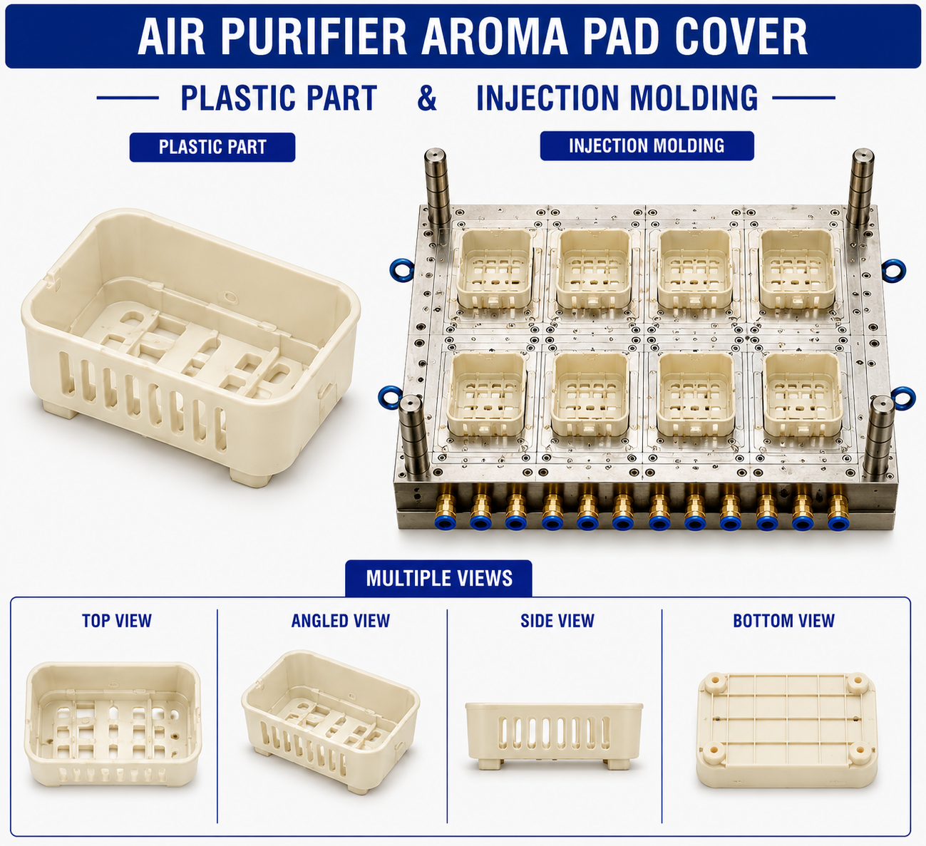 Air Purifier Plastic Aroma Pad Cover Mould and Moulding Service
